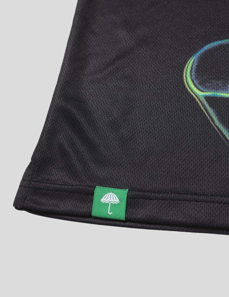 HÉLAS liquido ls polo black T-shirt